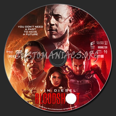 Bloodshot dvd label