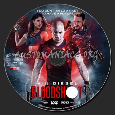 Bloodshot dvd label