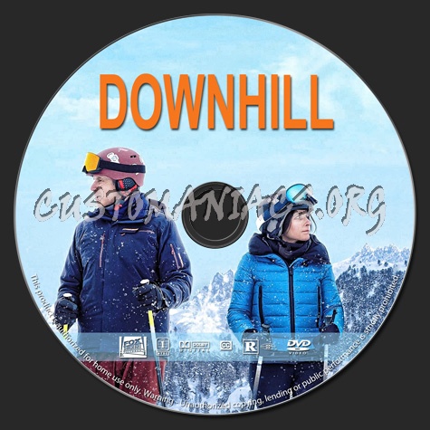Downhill dvd label