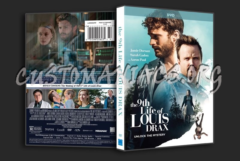 The 9th Life of Louis Drax dvd cover