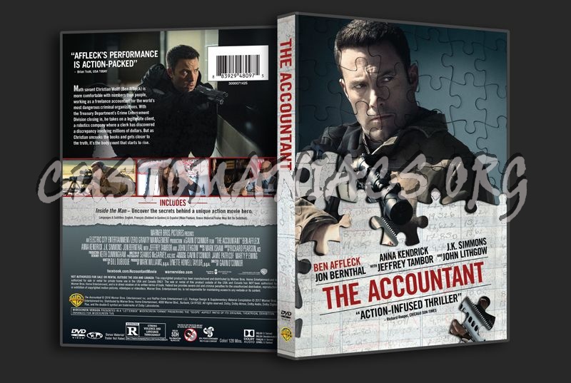 The Accountant dvd cover