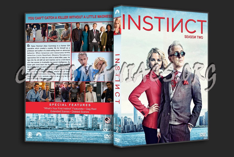 Instinct - Season 2 dvd cover