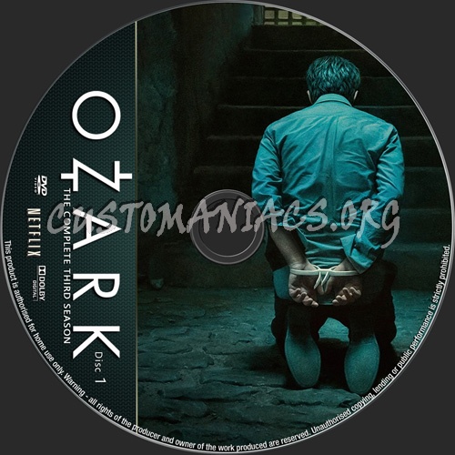Ozark Season 3 dvd label