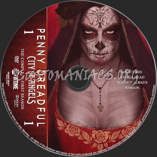 Penny Dreadful City Of Angels Season 1 dvd label