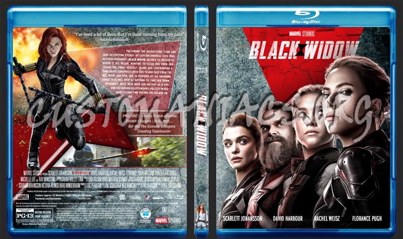 Black Widow blu-ray cover