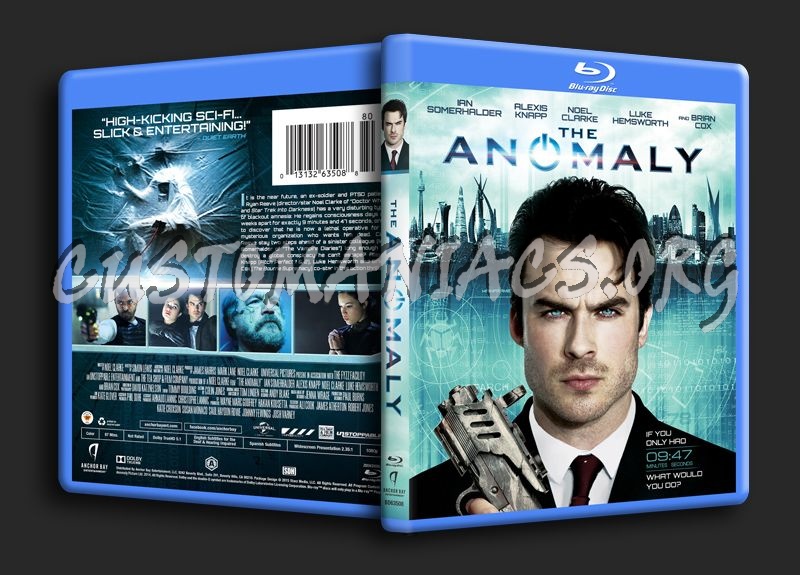 The Anomaly blu-ray cover