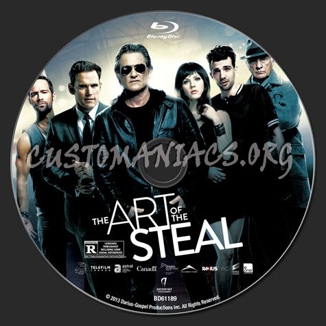 The Art of the Steal blu-ray label