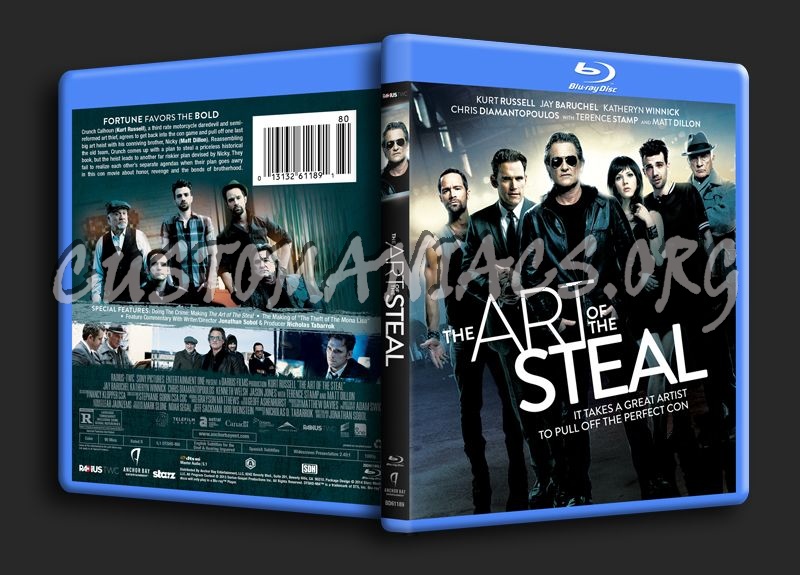 The Art of the Steal blu-ray cover