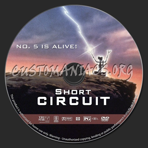 Short Circuit dvd label