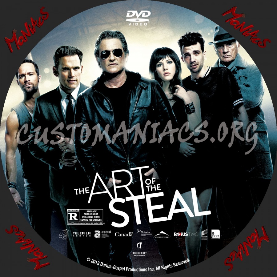 The Art of the Steal dvd label