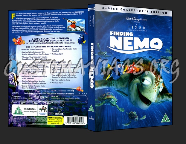Finding Nemo dvd cover