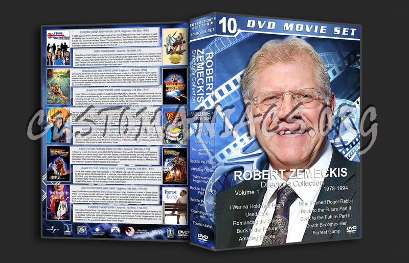 Robert Zemeckis Directors Collection - Volume 1 (1978-1994) dvd cover