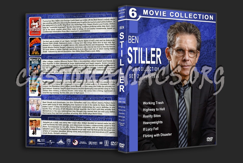 Ben Stiller Film Collection - Set 2 (1990-1996) dvd cover