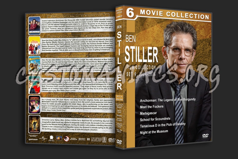 Ben Stiller Film Collection - Set 6 (2004-2006) dvd cover