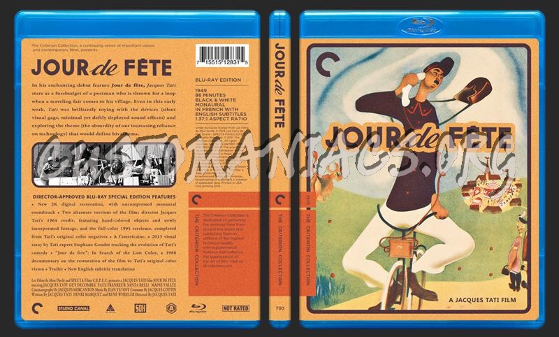 730 - Jour de fte blu-ray cover