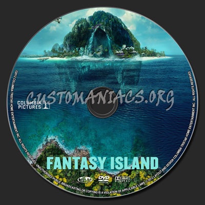 Fantasy Island (2020) dvd label