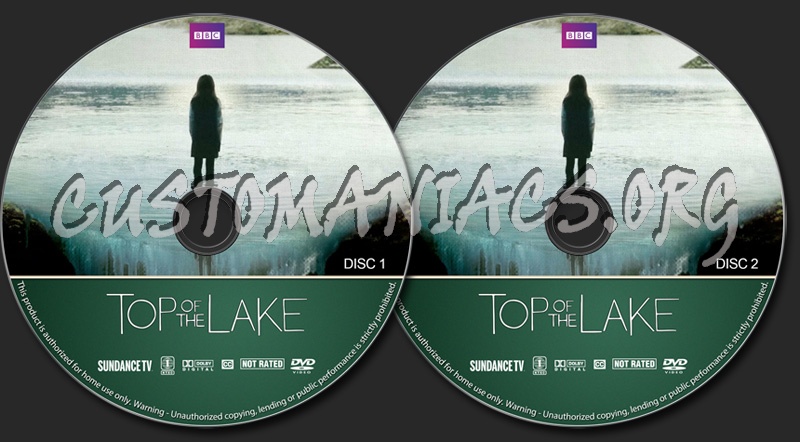 Top of the Lake - Series 1 dvd label