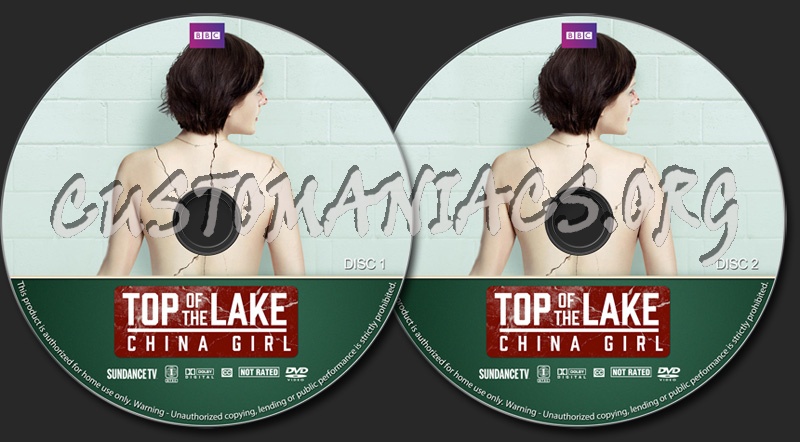 Top of the Lake - Series 2 dvd label