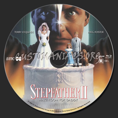 Stepfather II (1989) blu-ray label