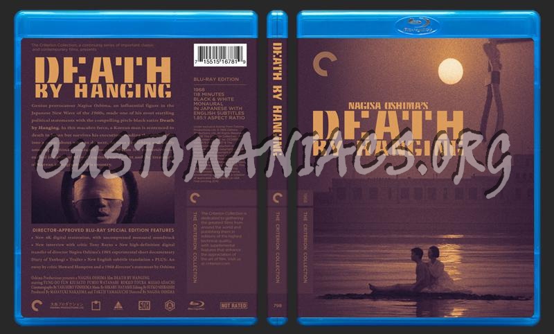 798 - Death By Hanging blu-ray cover