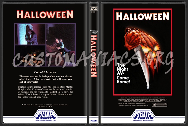 Halloween (1978) dvd cover