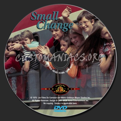 Small Change dvd label