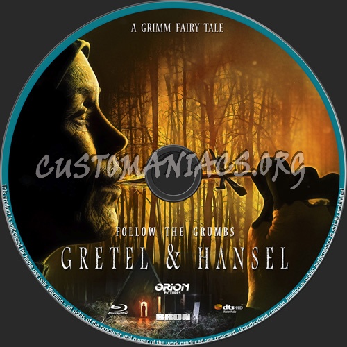 Gretel & Hansel blu-ray label