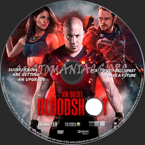 Bloodshot dvd label