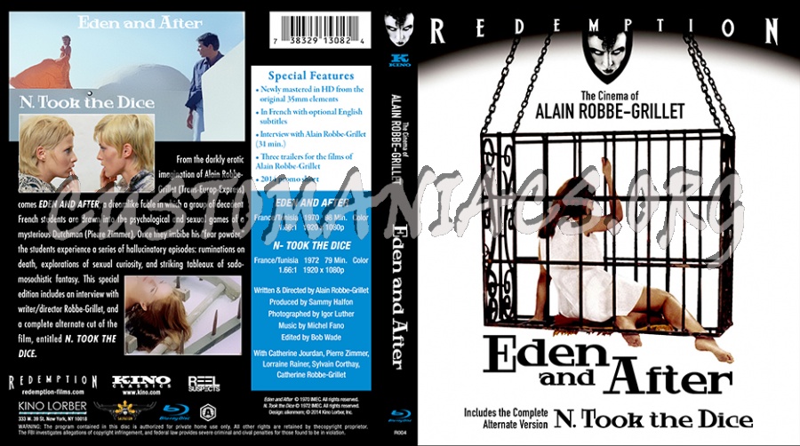 Eden After (1970) blu-ray cover Covers & Labels by Customaniacs, id: 262323 free download highres blu-ray cover