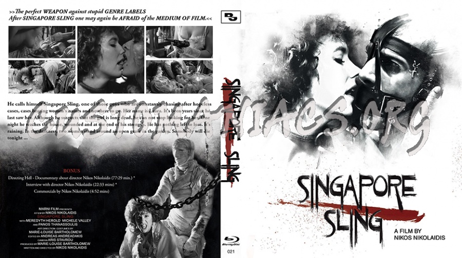 Singapore Sling (1990) blu-ray cover