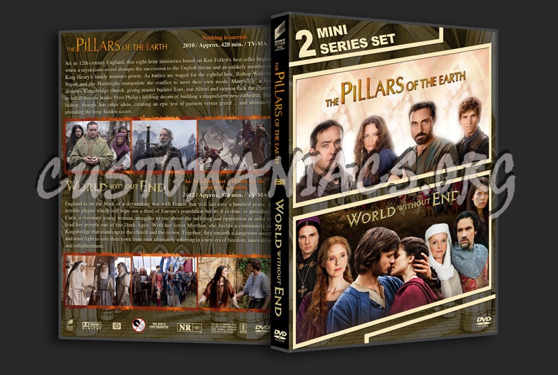 The Pillars of the Earth  / World Without End Double Feature dvd cover