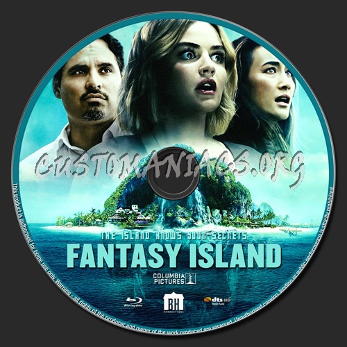 Fantasy Island 2020 blu-ray label