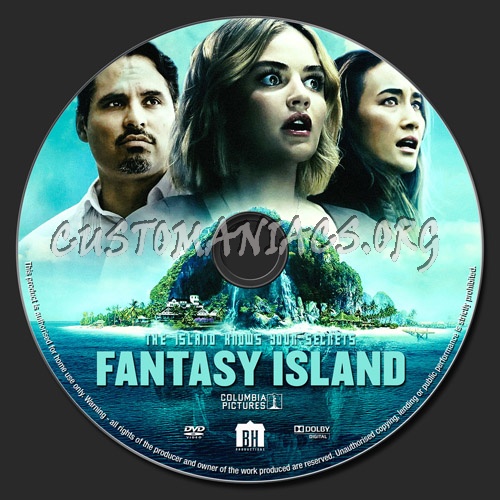 Fantasy Island 2020 dvd label