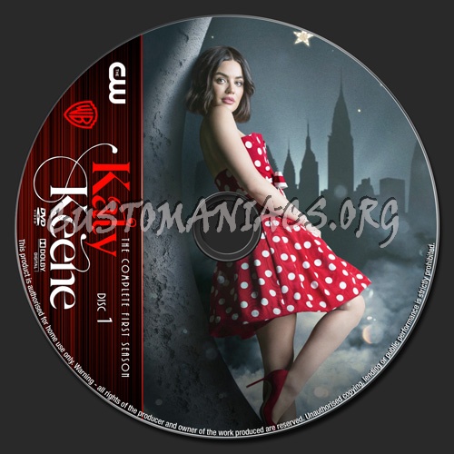 Katy Keene Season 1 dvd label