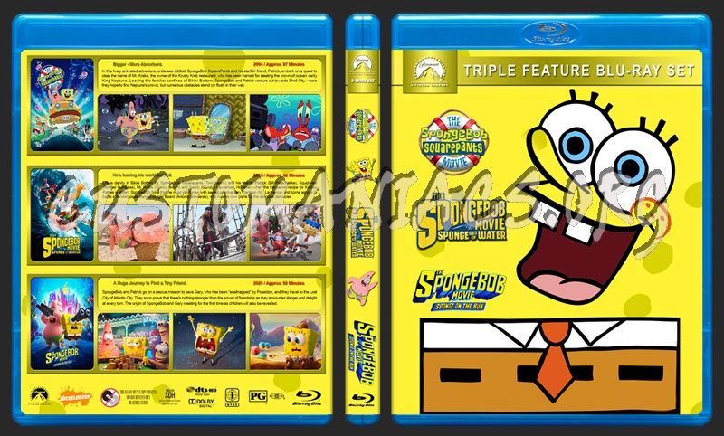 Spongebob Collection blu-ray cover