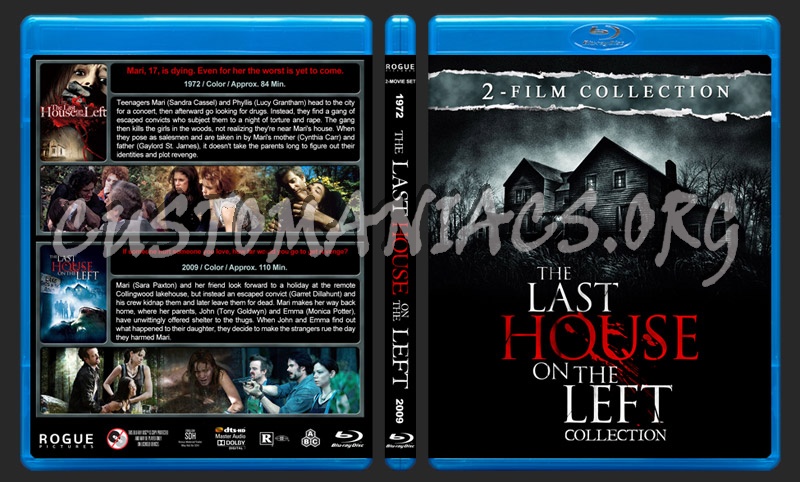 The Last House on the Left Collection blu-ray cover