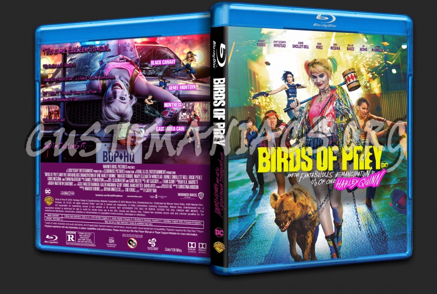 Birds of Prey blu-ray cover