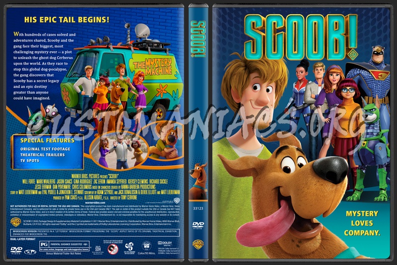 Scoob (2020) dvd cover