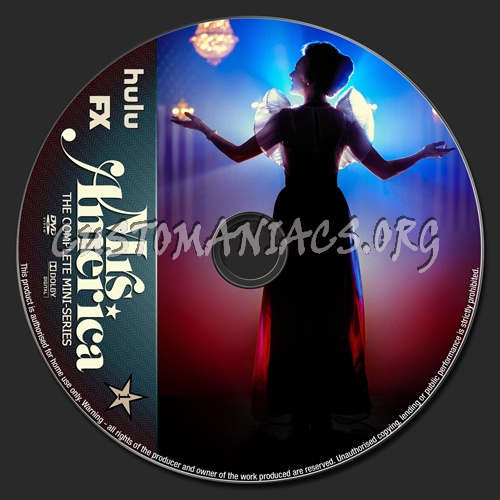 Mrs America Mini-Series dvd label