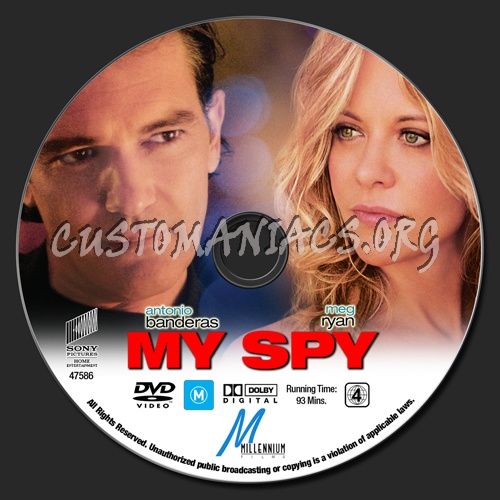 My Spy dvd label