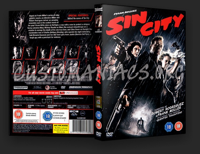 Sin City dvd cover