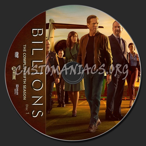 Billions Season 5 dvd label