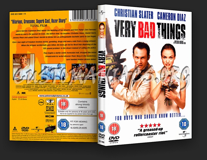 Very Bad Things dvd cover