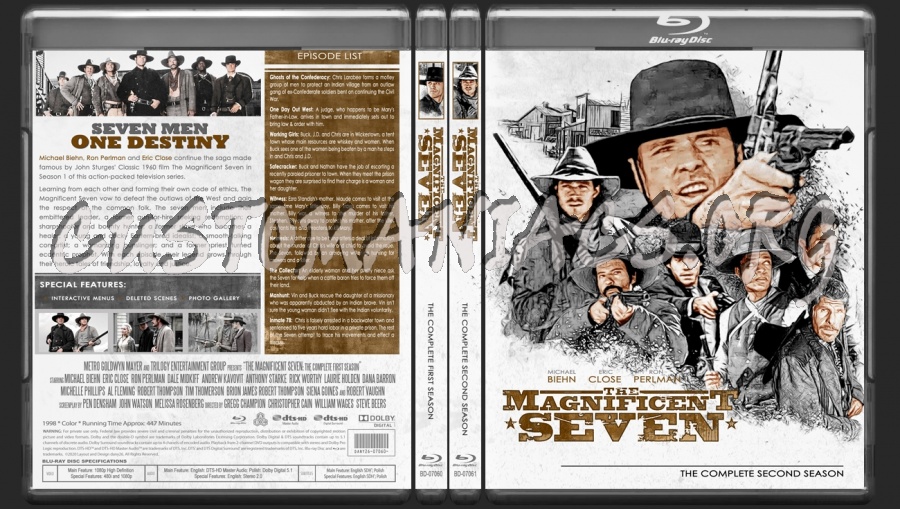 The Magnificent Seven - The Complete Collection |TV Collection by dany26| blu-ray cover