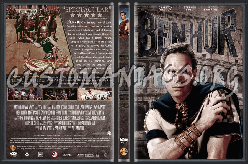 Ben Hur dvd cover