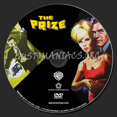 The Prize dvd label