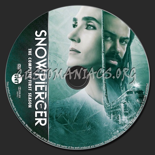 Snowpiercer Season 1 dvd label