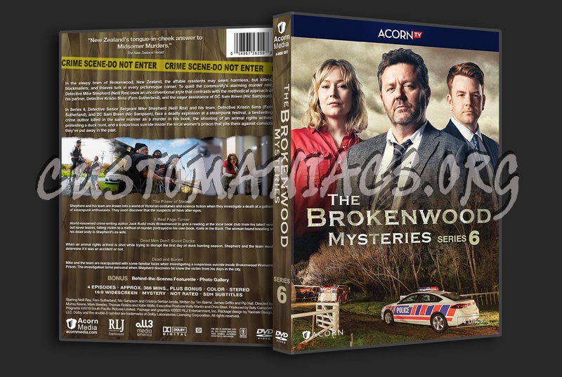 The Brokenwood Mysteries - Series 6 dvd cover