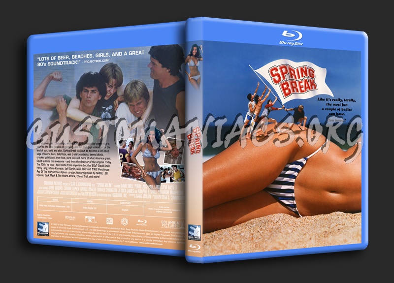 Spring Break (1983) dvd cover