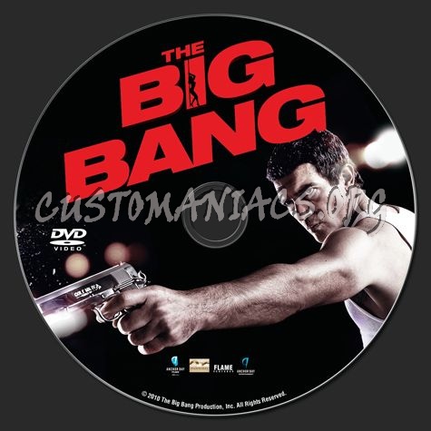 The Big Bang dvd label